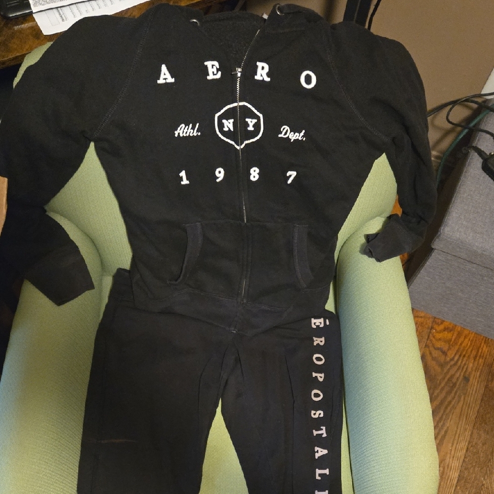 Aeropostale Black Tracksuit